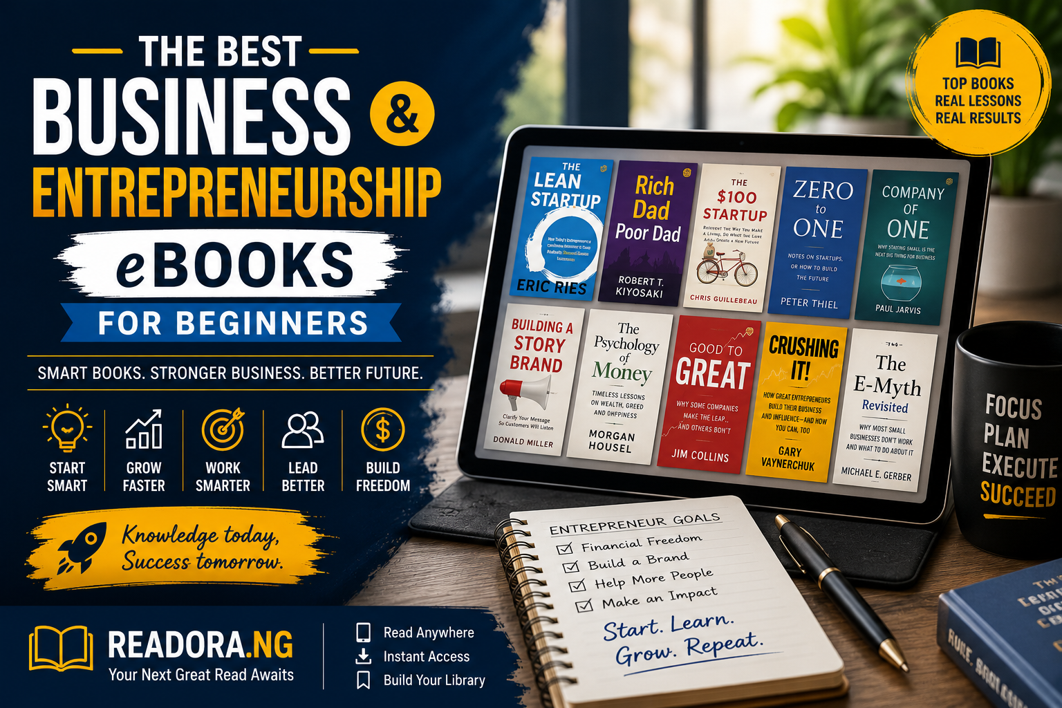 The Best Business and Entrepreneurship eBooks for Beginners