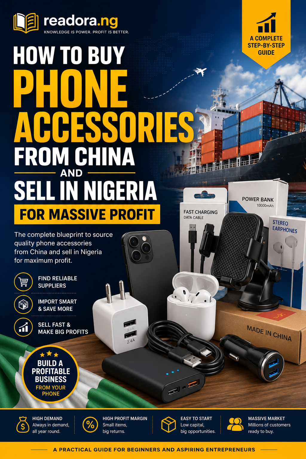 HOW TO BUY PHONE  ACCESSORIES FROM CHINA AND SELL IN NIGERIA FOR MASSIVE  PROFIT